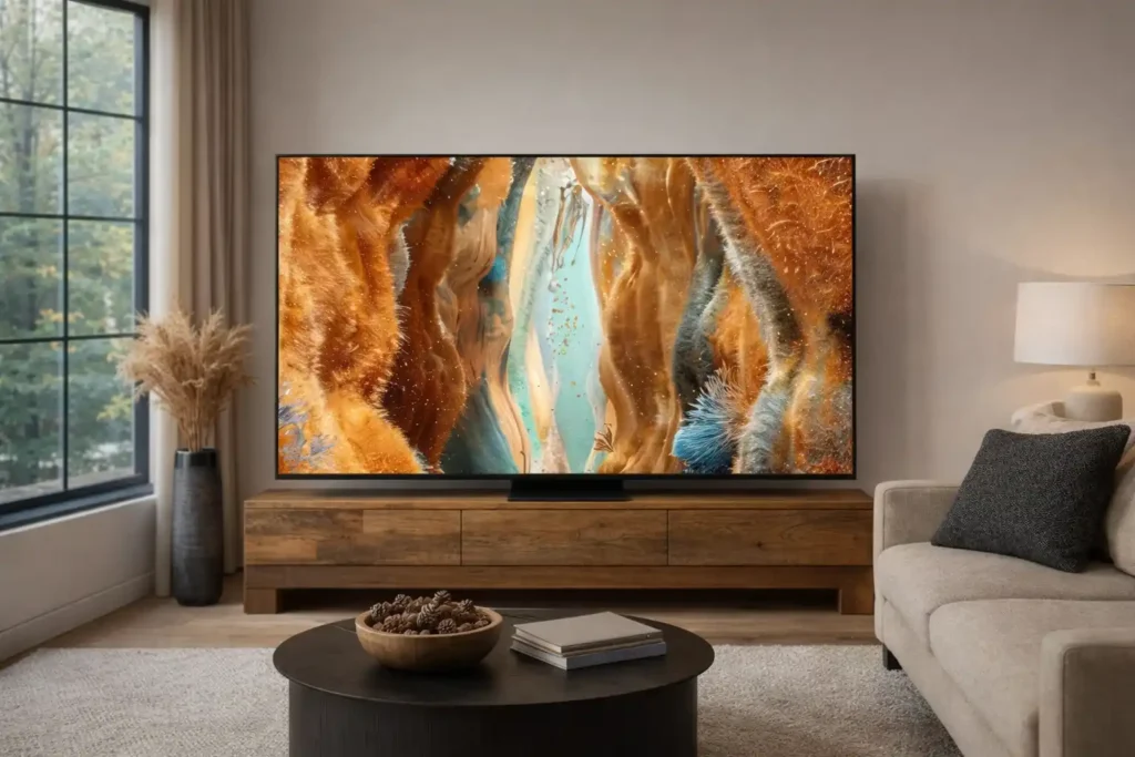 samsung neo qled qn70f 75 polegadas mini led 144hz melhor tv 75 polegadas 2026