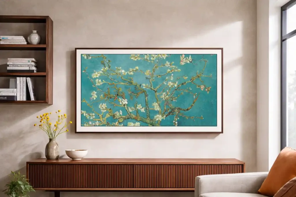 melhor tv 32 polegadas samsung the frame qled full hd 2026