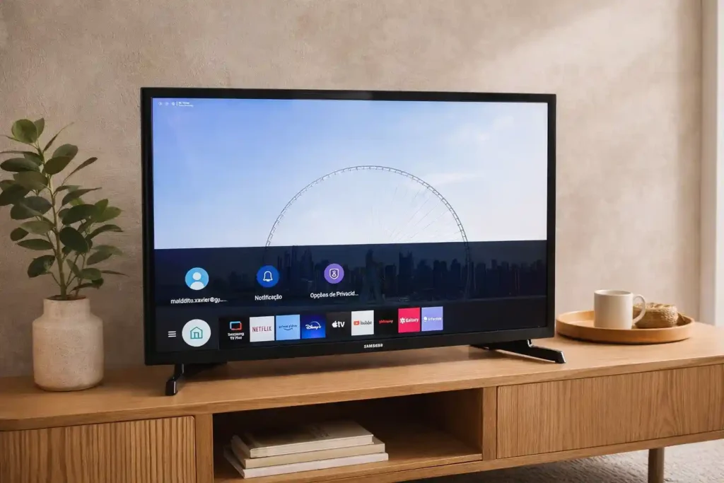 tv 32 polegadas samsung t4300 hd smart tv custo beneficio 2026