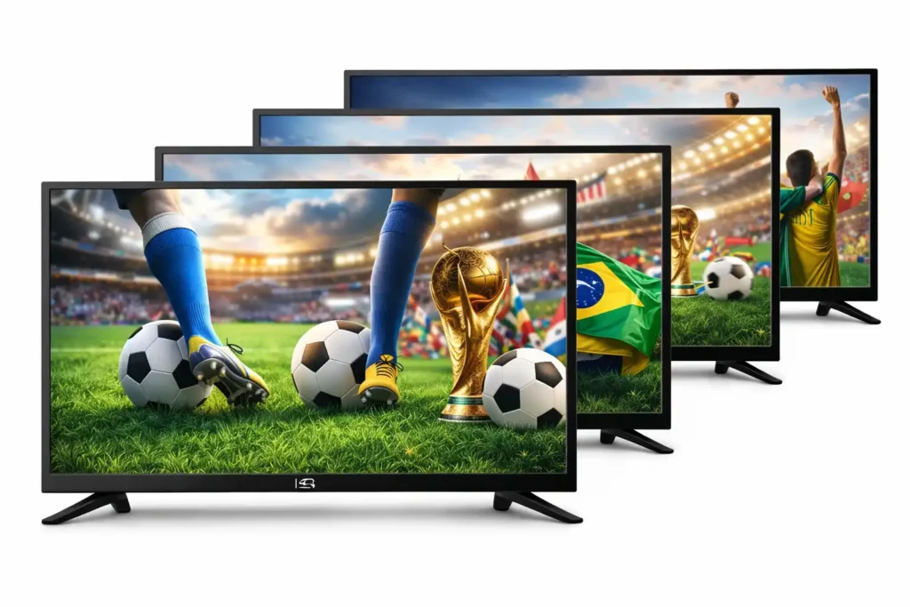 Melhores TVs de 24 Polegadas para Assistir à Copa do Mundo de 2026