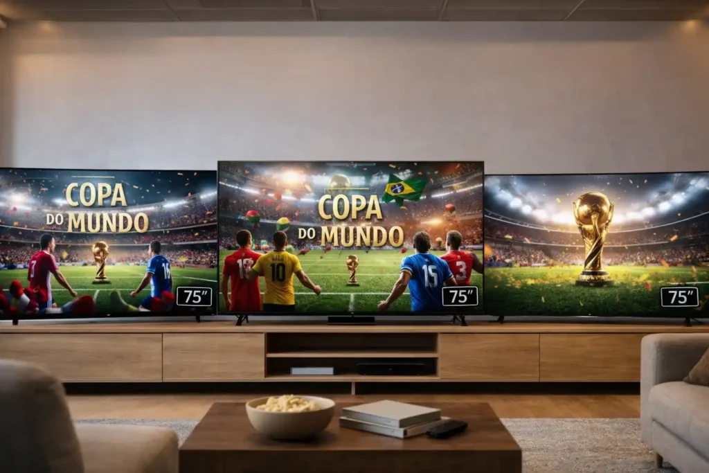 Melhores TVs de 75 polegadas