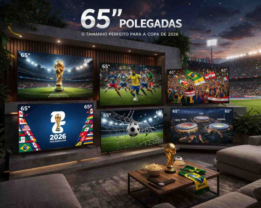 Melhores TVs de 65 polegadas de 2026