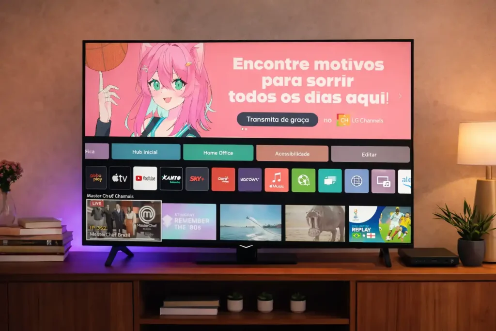 tv 50 polegadas lg nanocell nano80t melhor para sala e grupos