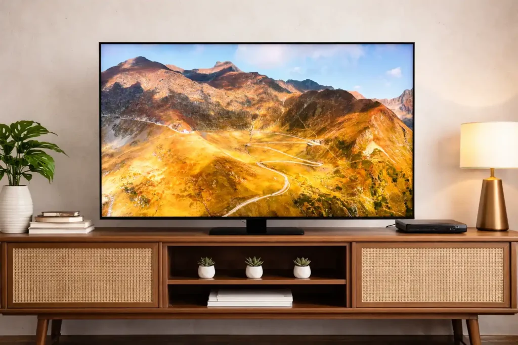 melhor tv 50 polegadas samsung neo qled qn90d mini led 2026