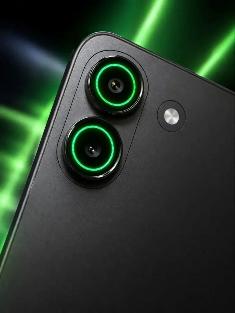 camera poco x8 pro max detalhe lente dupla com inteligencia de imagem