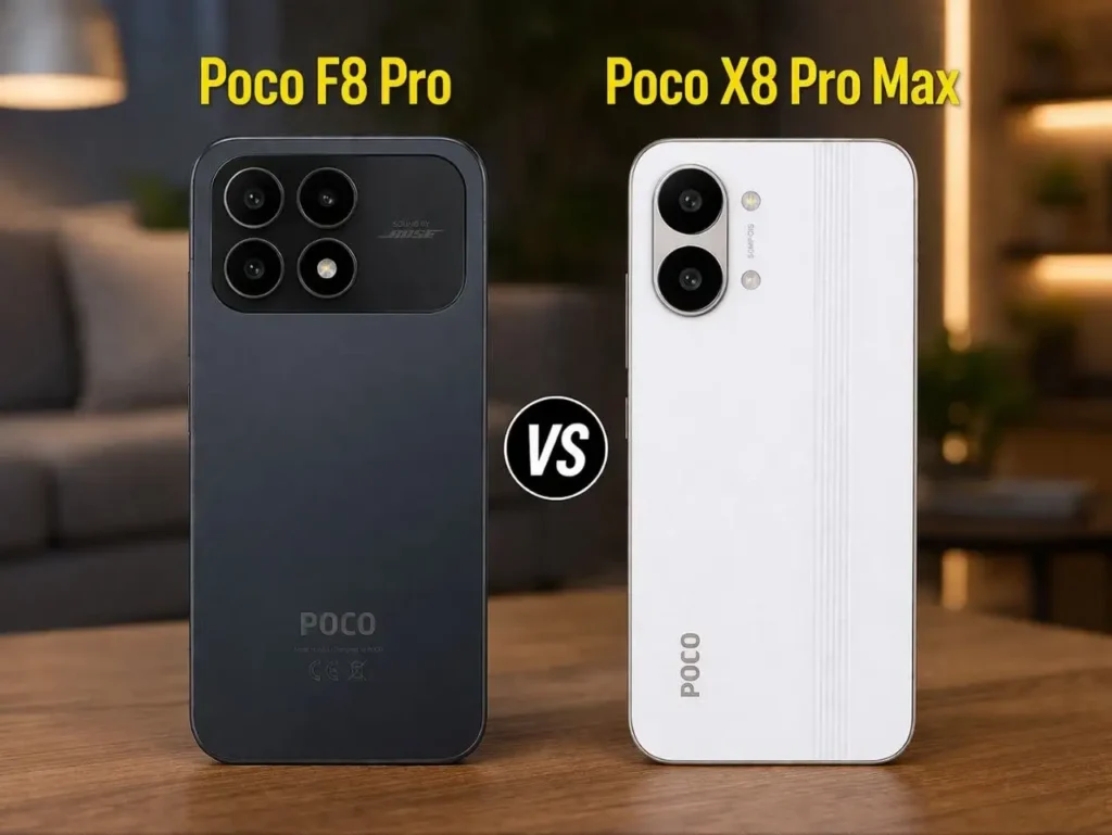 comparativo poco f8 pro vs poco x8 pro max qual melhor smartphone
