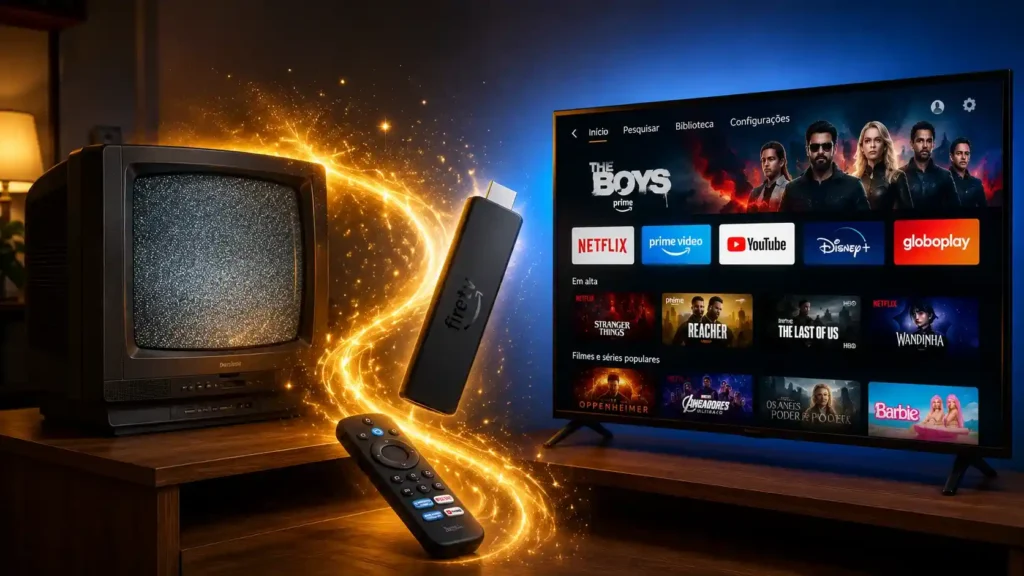 Dispositivos para transformar TV em smart
