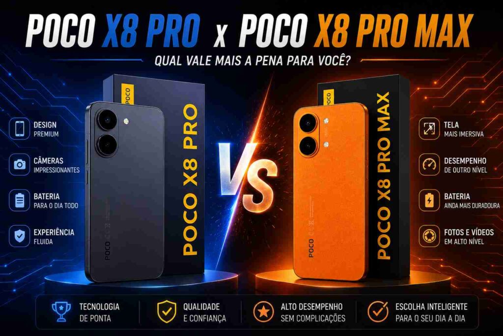 Poco X8 PRO VS Poco X8 PRO MAX