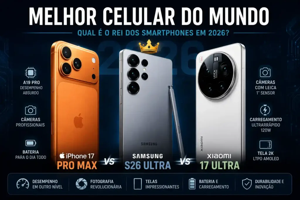 O Melhor Smartphone do Mundo em 2026

